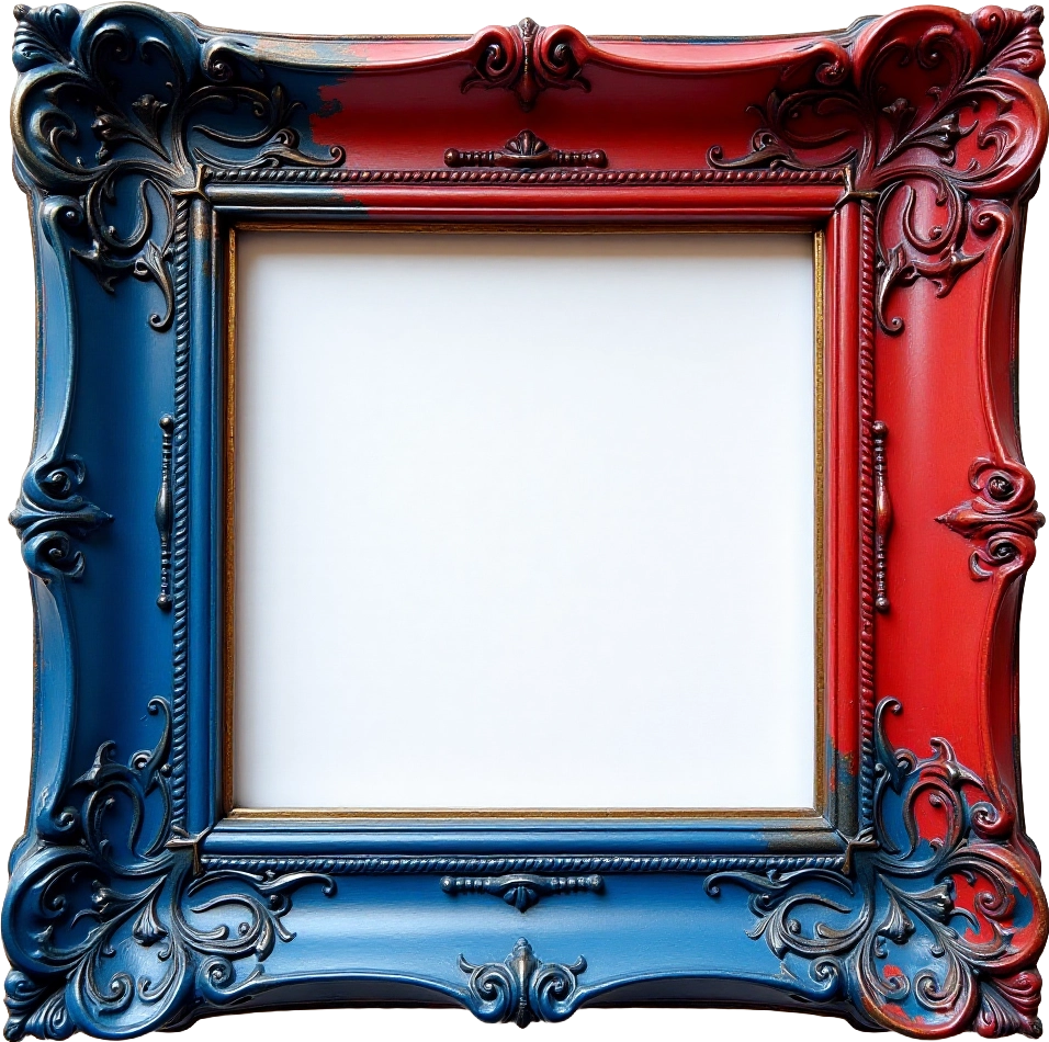 Contrasting Colors Frame